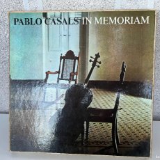 Discos de vinilo: PABLO CASALS IN MEMORIAM 5 DISCOS 1973 PAU CASALS