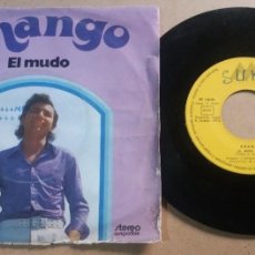 Discos de vinilo: CHANGO / EL MUDO / SINGLE 7 PULGADAS. Lote 397763949