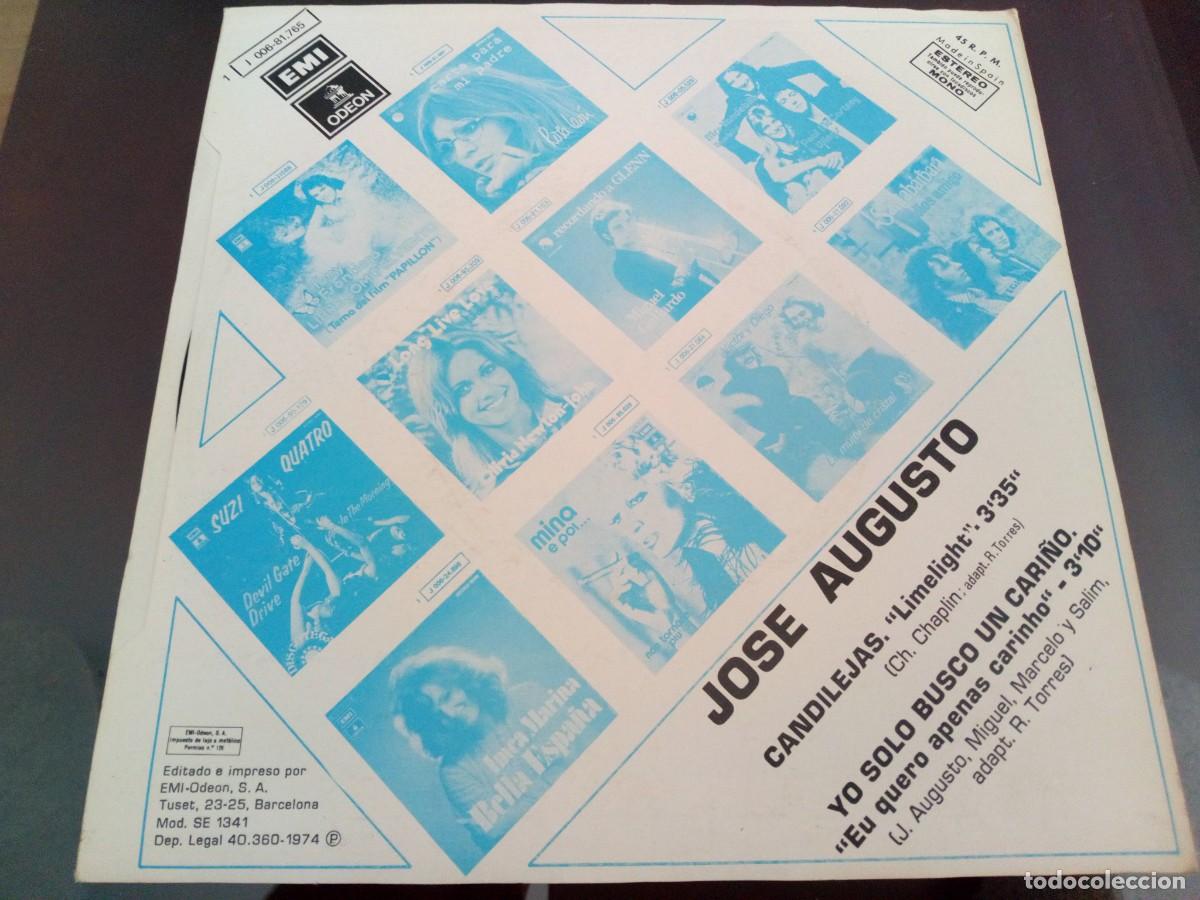 Discos de vinilo: JOS&Eacute; AUGUST, EMI 1974 - Foto 2