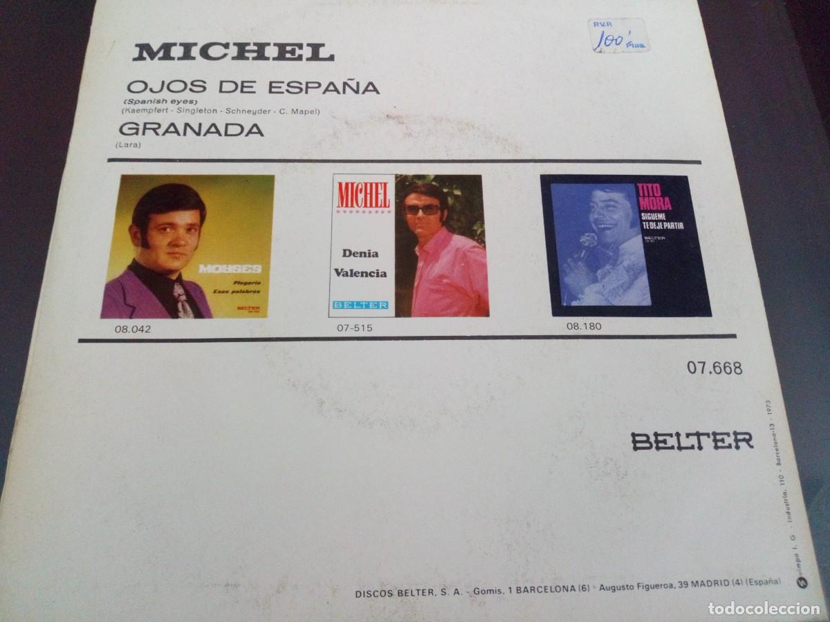 Discos de vinilo: MICHEL, SINGLE DE VINILO, BELTIER - 1973 - Foto 2