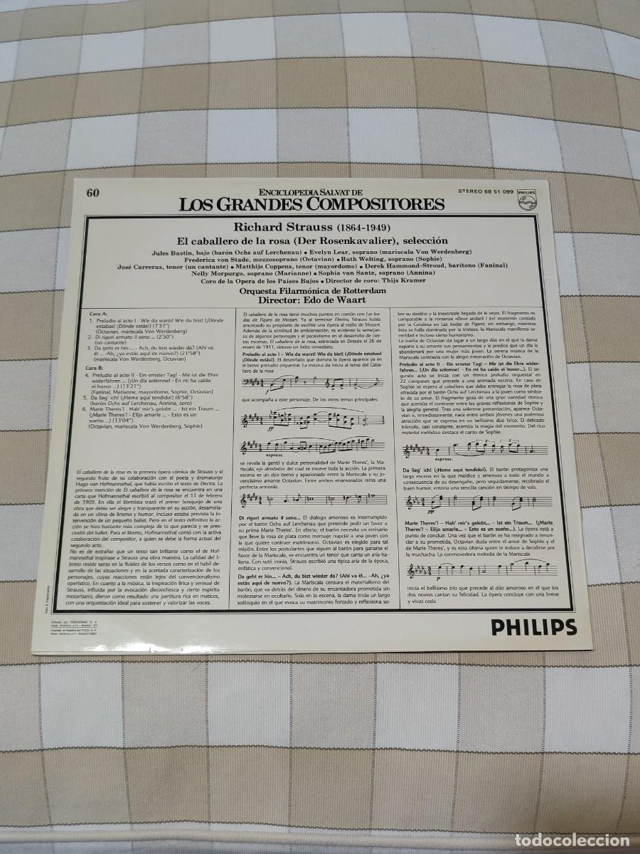 Discos de vinilo: Richard Strauss - El Caballero De La Rosa - Foto 2