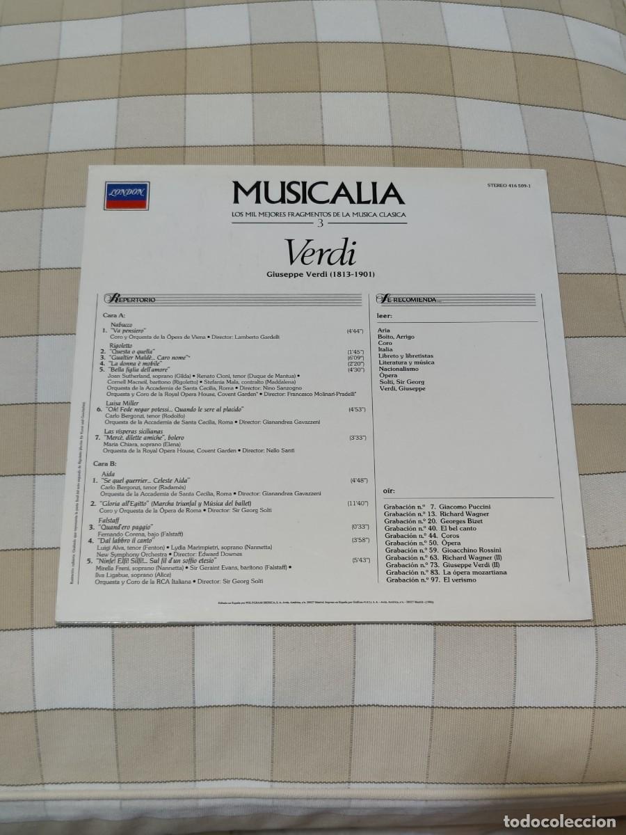 Discos de vinilo: Musicalia 3. Verdi - Foto 2