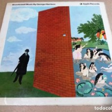 Discos de vinilo: WONDERWALL MUSIC BY GEORGE HARRISON / APPLE RECORDS ENGLAND 1968 / LP. Lote 397787579