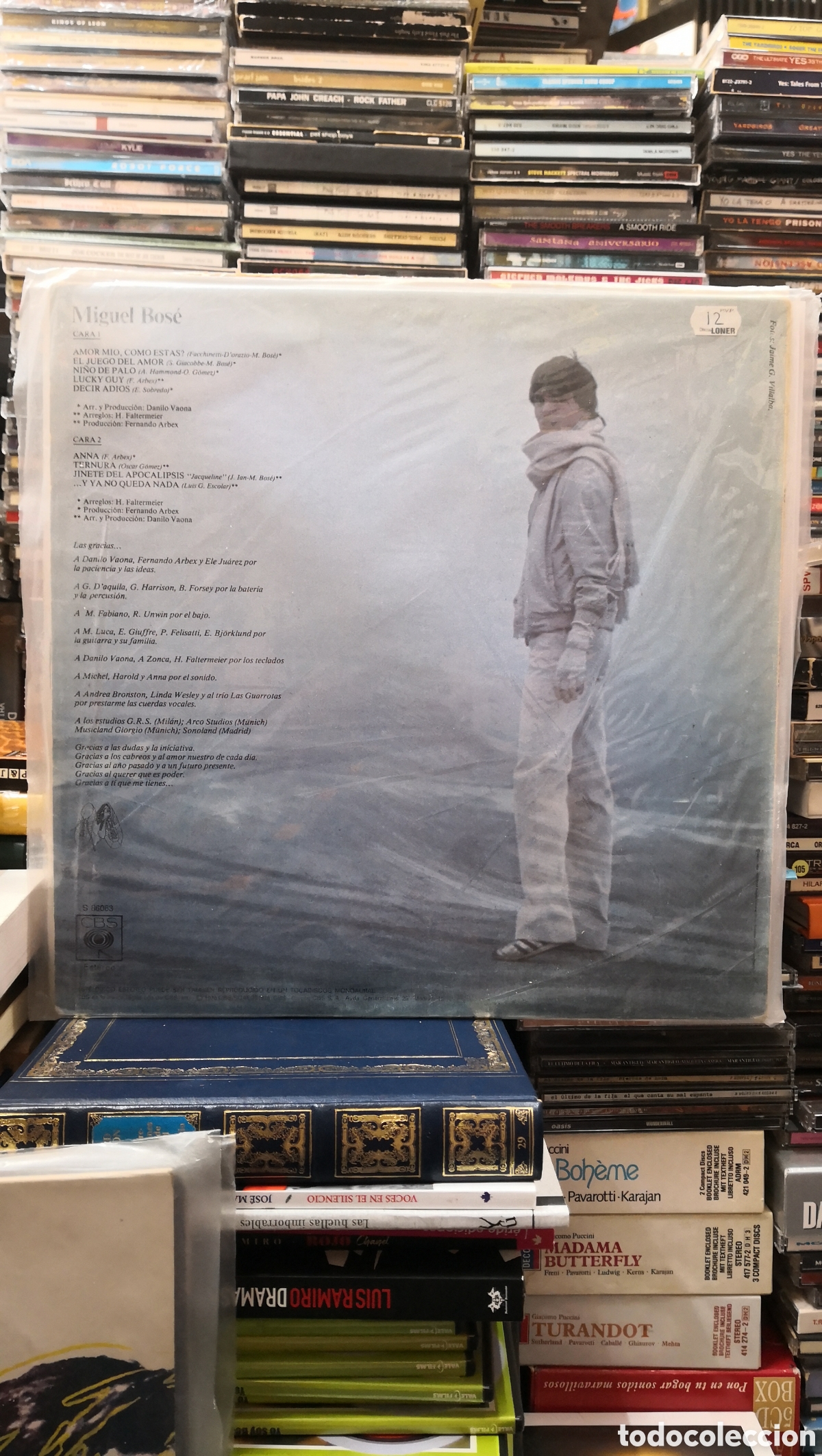Discos de vinilo: Miguel Bos&eacute; Miguel Bos&eacute; - Foto 2