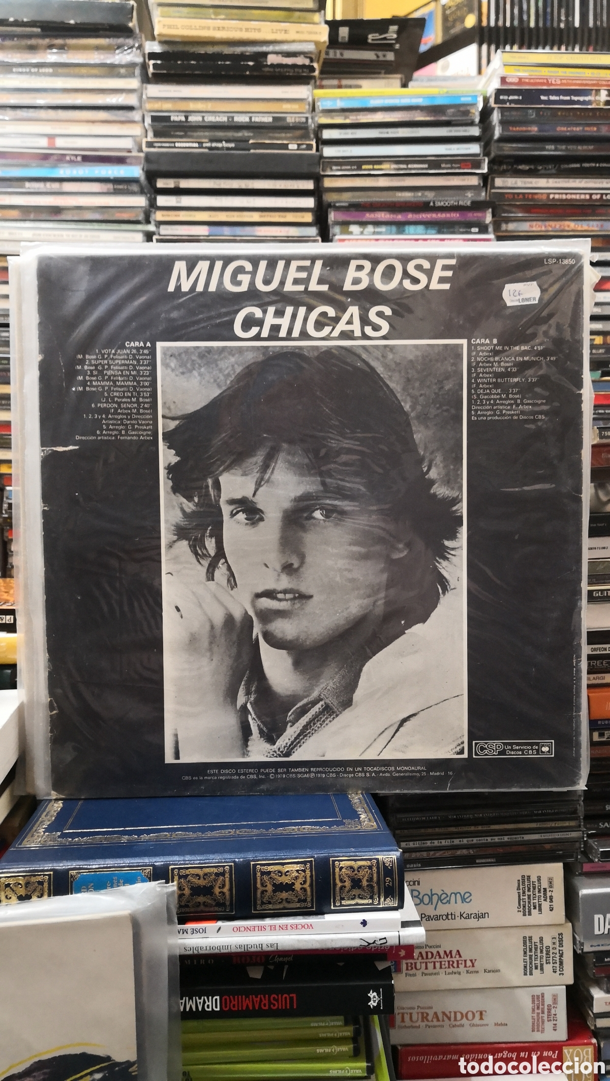 Discos de vinilo: Miguel Bos&eacute; Chicas - Foto 2