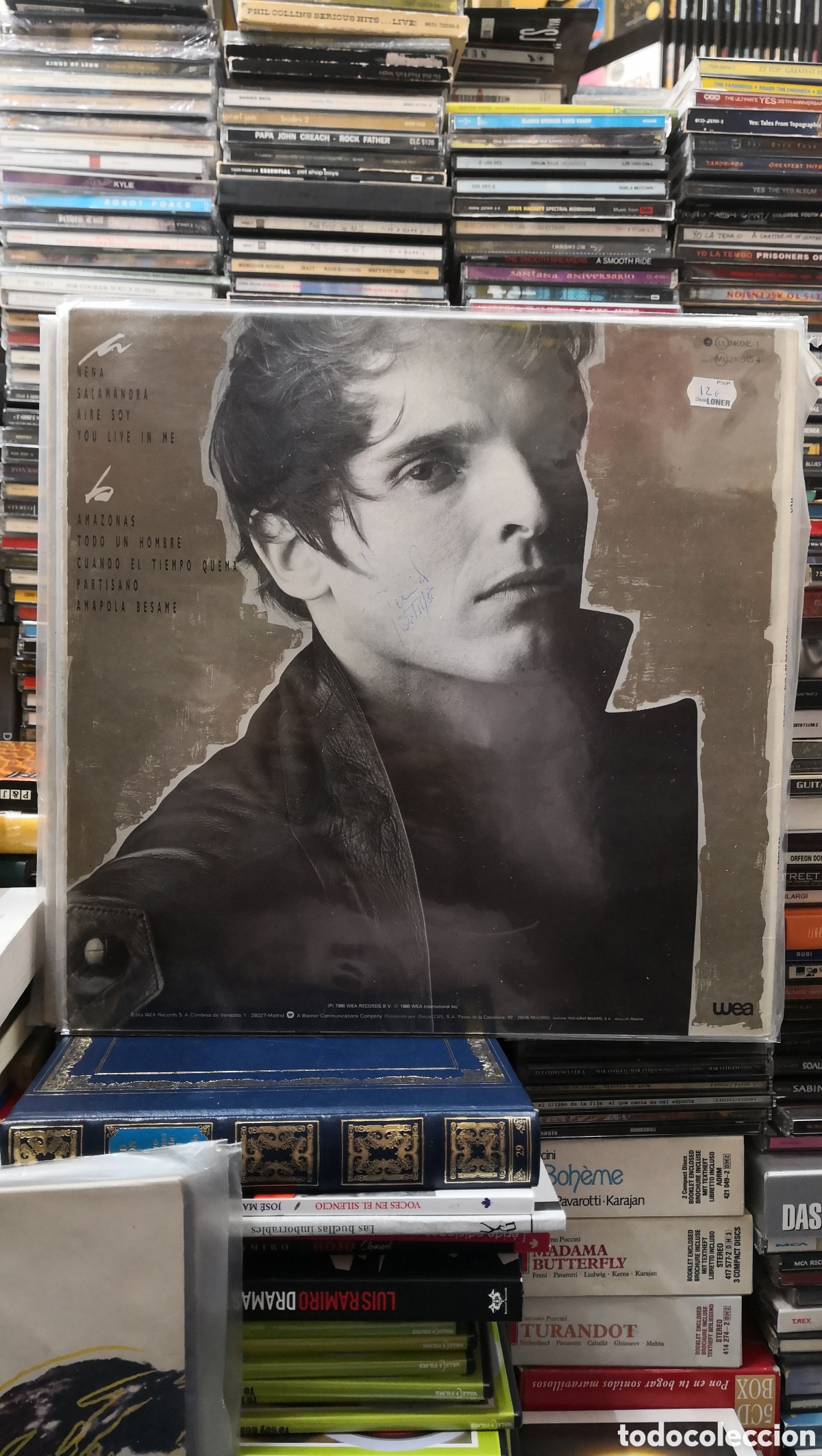 Discos de vinilo: Miguel Bos&eacute; Salamandra - Foto 2