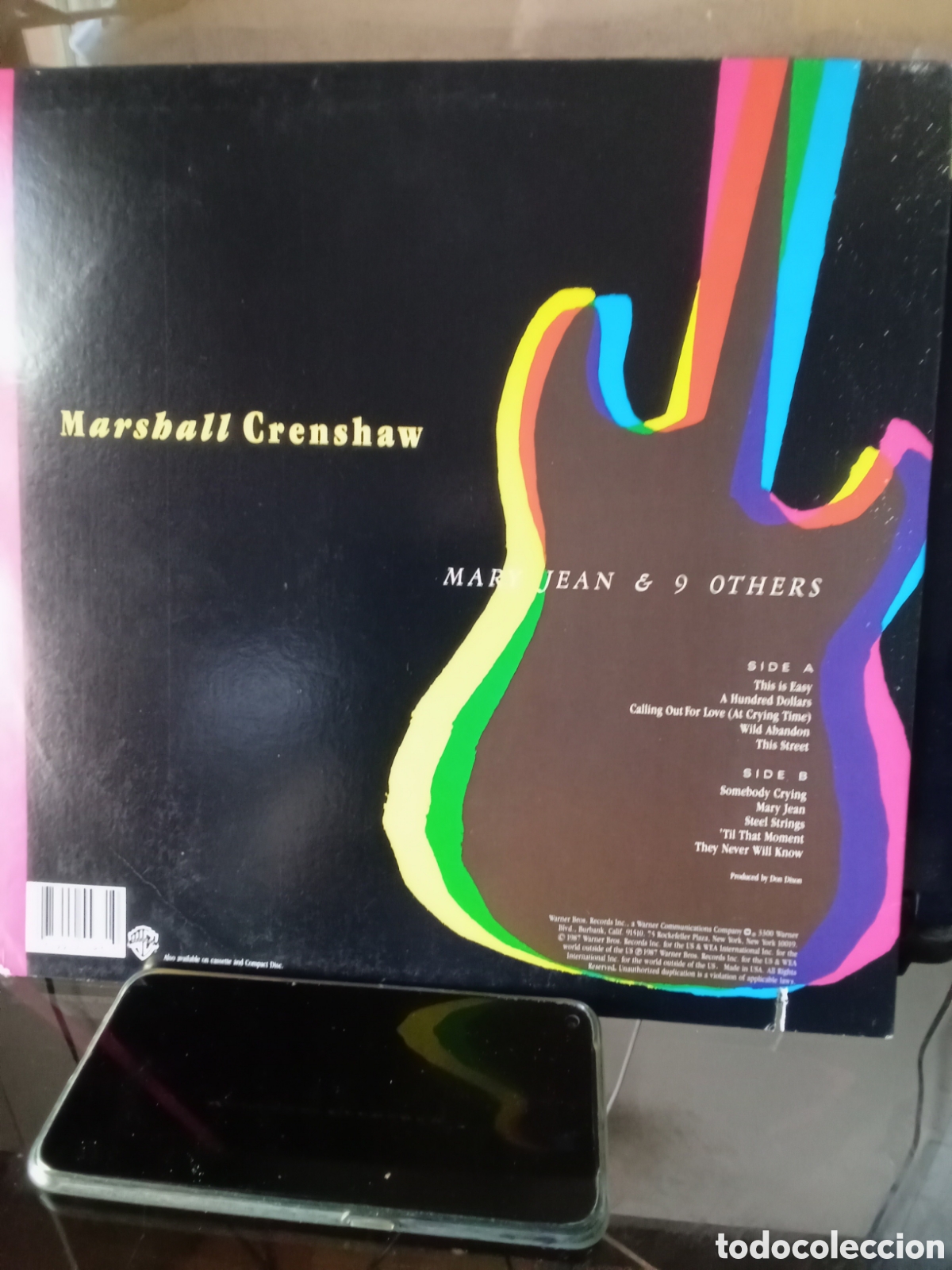 Discos de vinilo: MARSHALL CRENSHAW. 1987 Warners Original - Foto 2