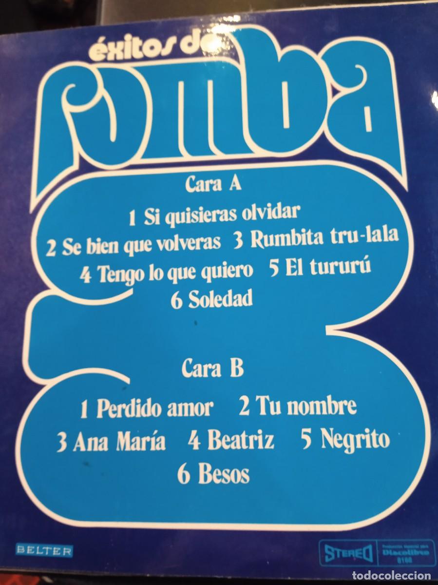 Discos de vinilo: RUMBA 3- EXITOS DE . LP - Foto 2