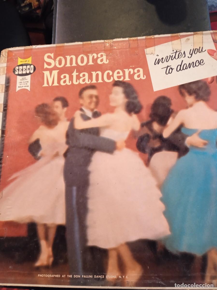 Discos de vinilo: SONORA MATANCERA- INVITES YOU TO DANCE. LP - Foto 1