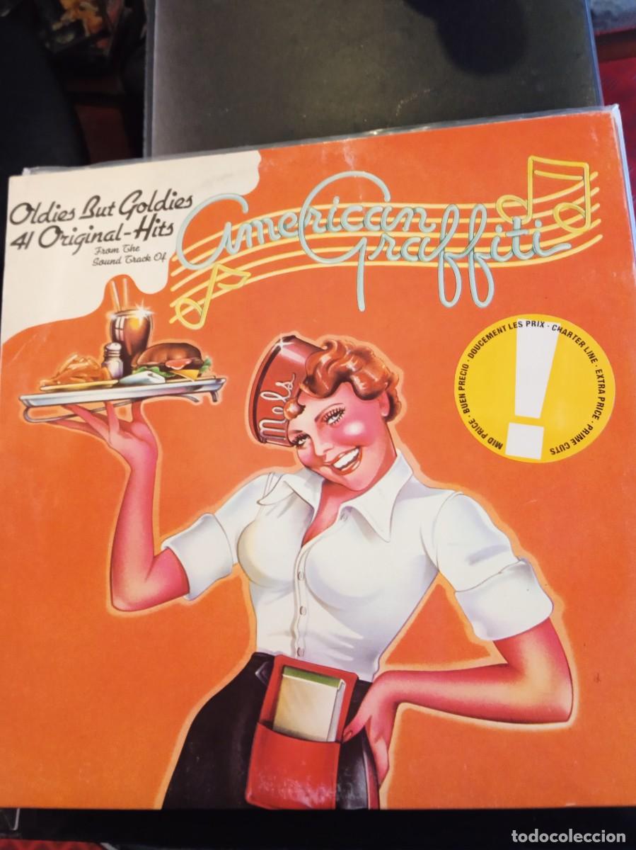 Discos de vinilo: AMERICAN GRAFFITTI- BSO. LP DOBLE - Foto 1
