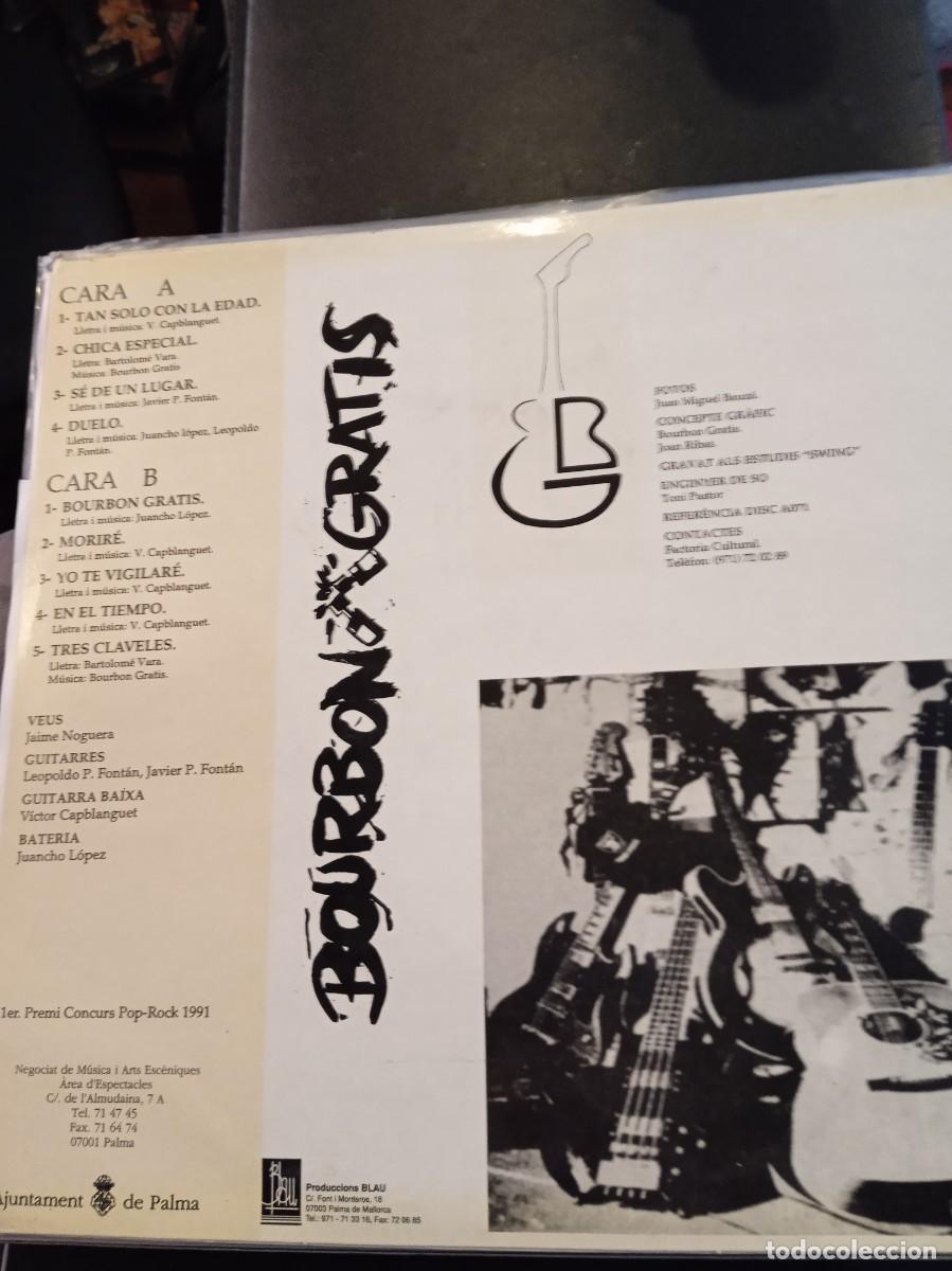 Discos de vinilo: BOURBON GRATIS- LP - Foto 2