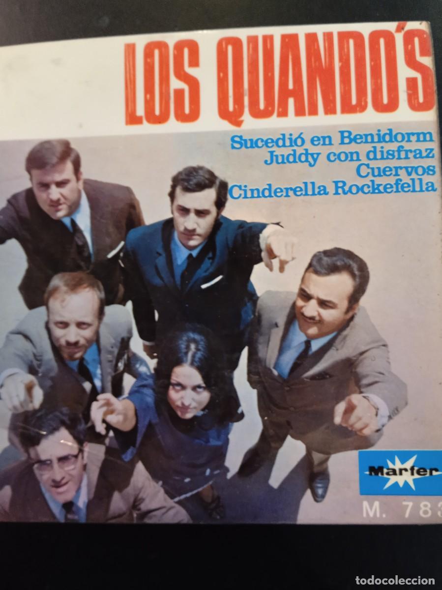 Discos de vinilo: LOS QUANDO&acute;S- JUDDY CON DISFRAZ. EP - Foto 1
