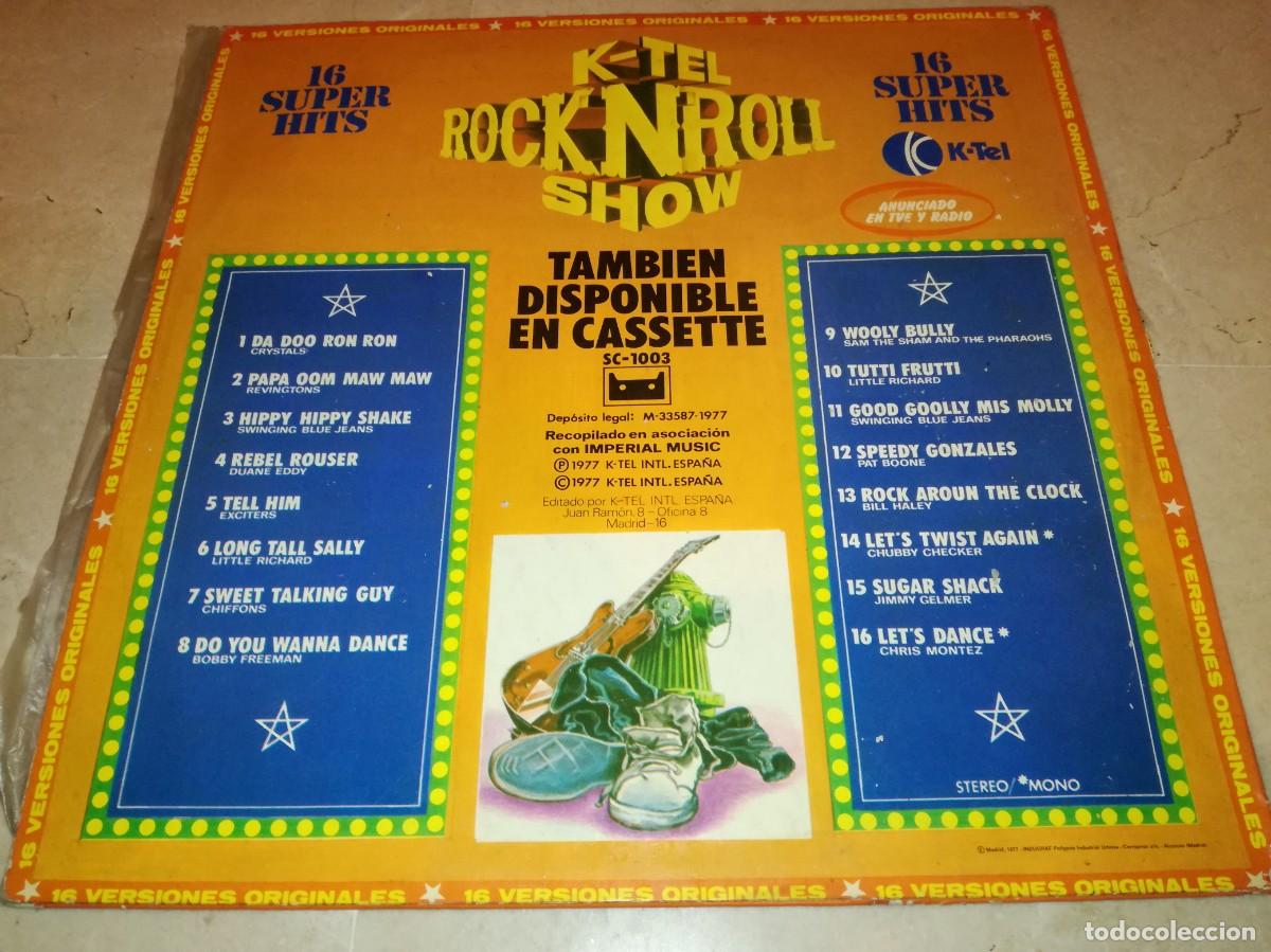 Discos de vinilo: ROCK &acute;N ROLL SHOW-16 SUPER HITS - Foto 2