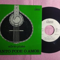 Discos de vinilo: 7” SILVIO PINTO - QUANTO PODE O AMOR - IMAVOX IM 20044-F - PORTUGAL PRESS (EX/EX+). Lote 397895649