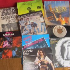 Discos de vinilo: LOTE 9 SINGLES POP ROCK ANGLOSAJÓN. 70/80 (VER FOTOS). Lote 397905889