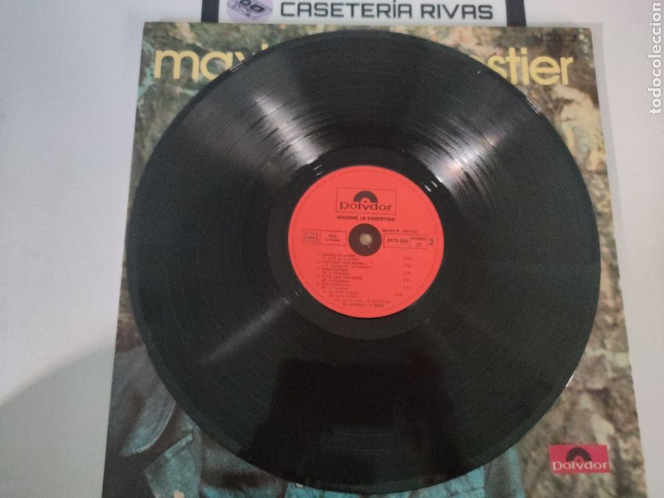 Discos de vinilo: DISCO DE VINILO - LP - M&Aacute;XIME LE FORESTIER - Foto 3
