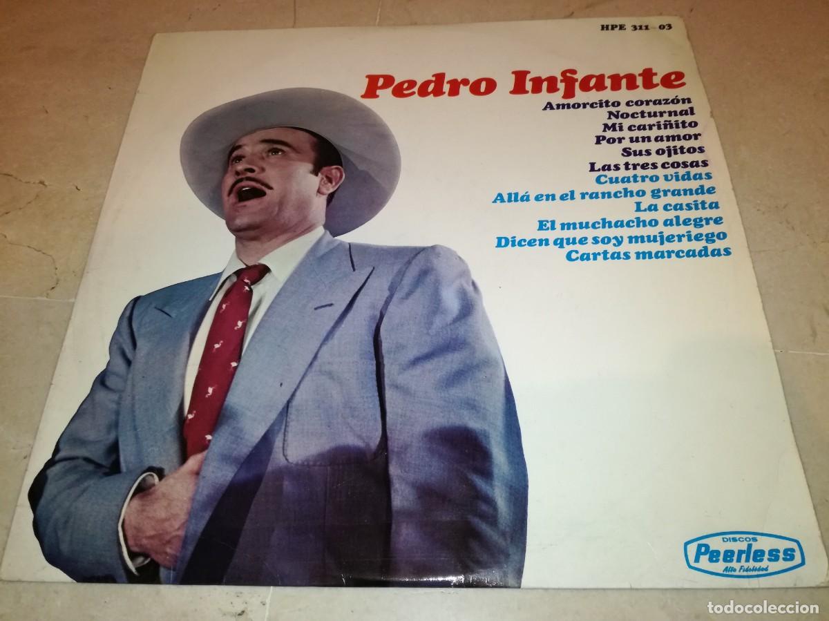 Disques de vinyle: PEDRO INFANTE-EL IDOLO DE MEXICO-ORIGINAL 1965