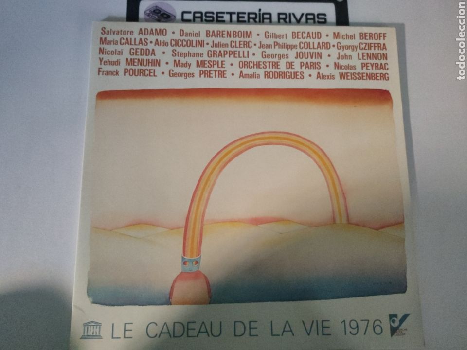 Discos de vinilo: DISCO DE VINILO - LP - LE CADEAU DE LA VIE 1976 - UNESCO