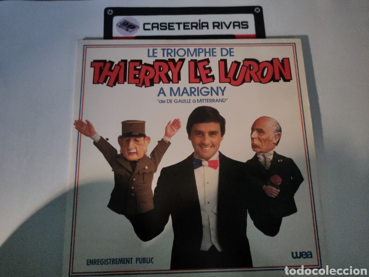 Discos de vinilo: DISCO DE VINILO - DOBLE LP - LE TRIOMPHE DE THIERRY LE LURON A MARIGNY