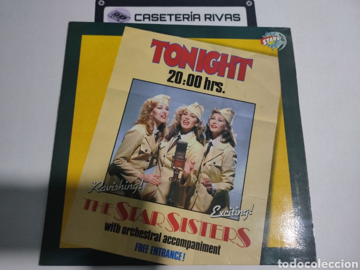 Discos de vinilo: DISCO DE VINILO - LP - THE STARS SISTERS - TONIGHT 20:00HRS