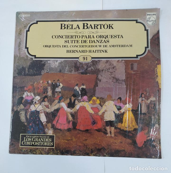 Dischi in vinile: ENCICLOPEDIA SALVAT DE LOS GRANDES COMPOSITORES N&ordm; 91. BELA BARTOK. TDKLP2