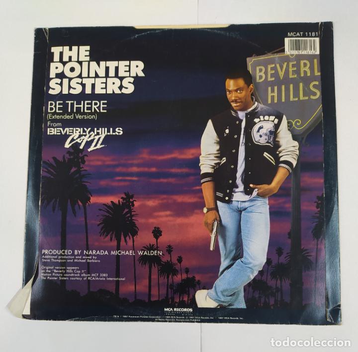 Discos de vinilo: The Pointer Sisters. Be There. Maxi Single. TDKDA40 - Foto 2