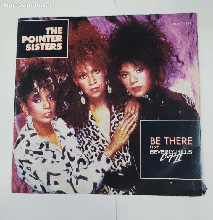 Discos de vinilo: The Pointer Sisters. Be There. Maxi Single. TDKDA40 - Foto 1