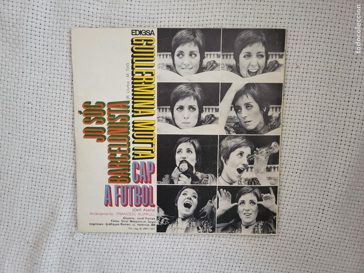 Discos de vinilo: GUILLERMINA MOTTA LA BARCELONISTA - Foto 3