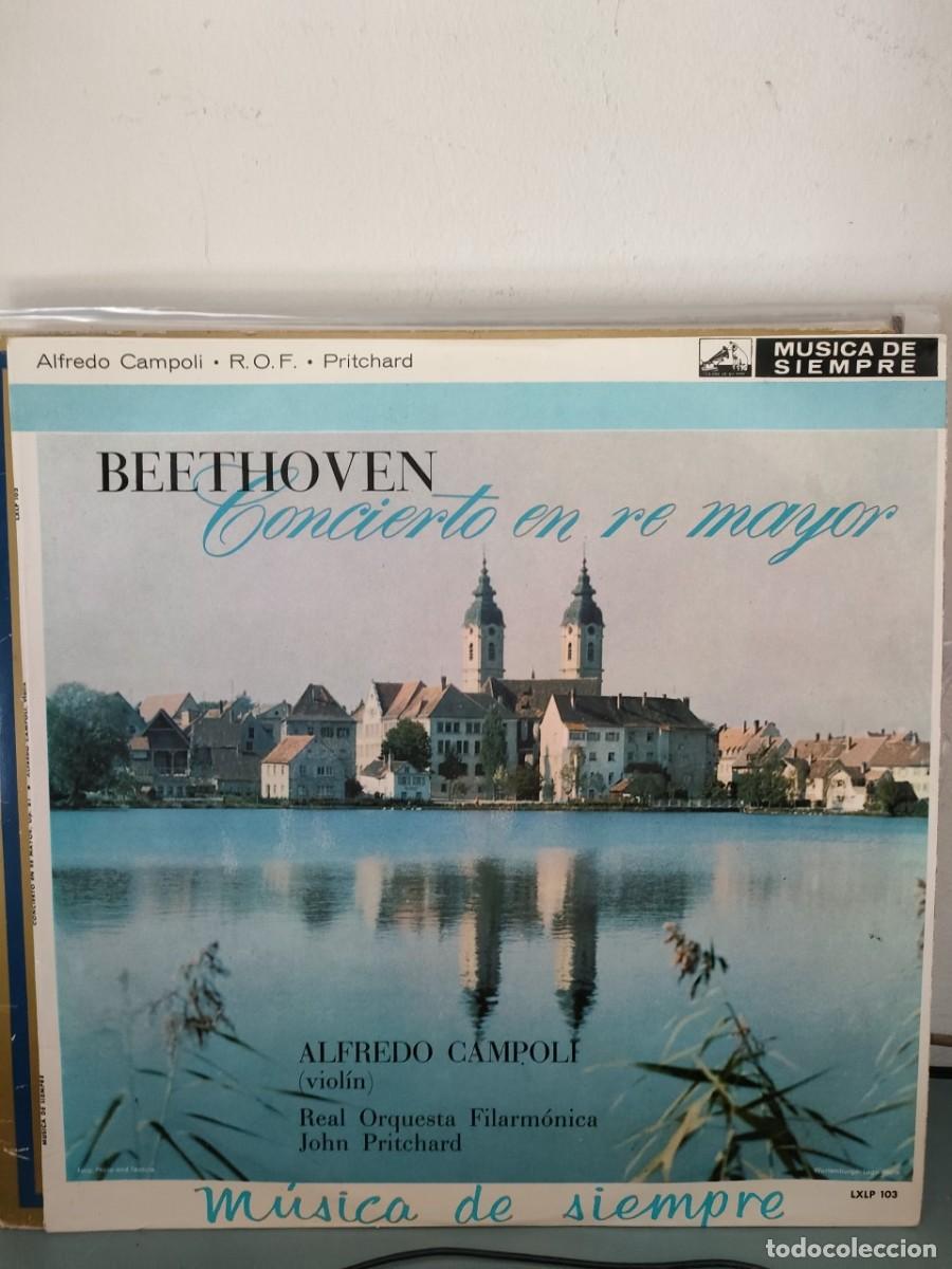 Discos de vinilo: BEETHOVEN - CONCIERTO EN RE MAYOR - Foto 1