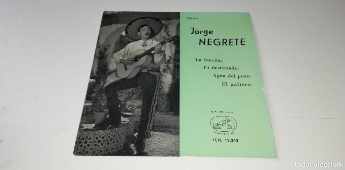 Disques de vinyle: 720-Jorge Negrete - La Burrita (7&rdquo;, EP) - PORT NM DISC NM