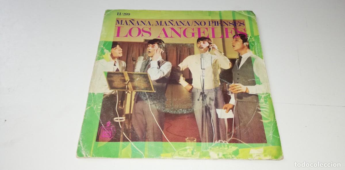 Disques de vinyle: 720-Los Angeles - Ma&ntilde;ana, Ma&ntilde;ana / No Pienses (7&rdquo;, Single) - PORT VG DISC VG+