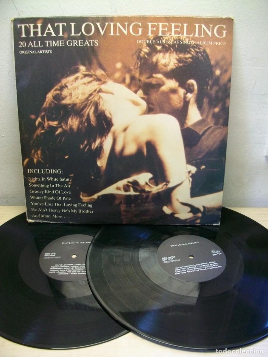 Discos de vinilo: That Loving Feeling 20 EXITOS DE TODOS LOS TIEMPOS 2 LP - Foto 1