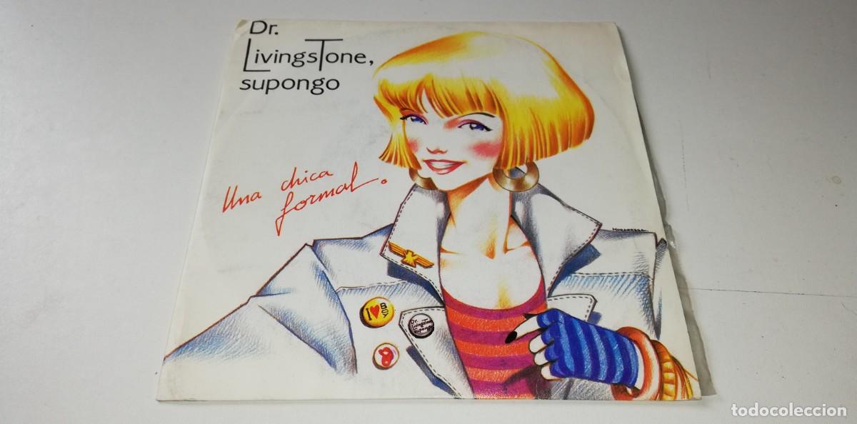 Disques de vinyle: 720- Dr. Livingstone, Supongo - Una Chica Formal / Max Morbo (7&rdquo;)- PORT VG DISC NM