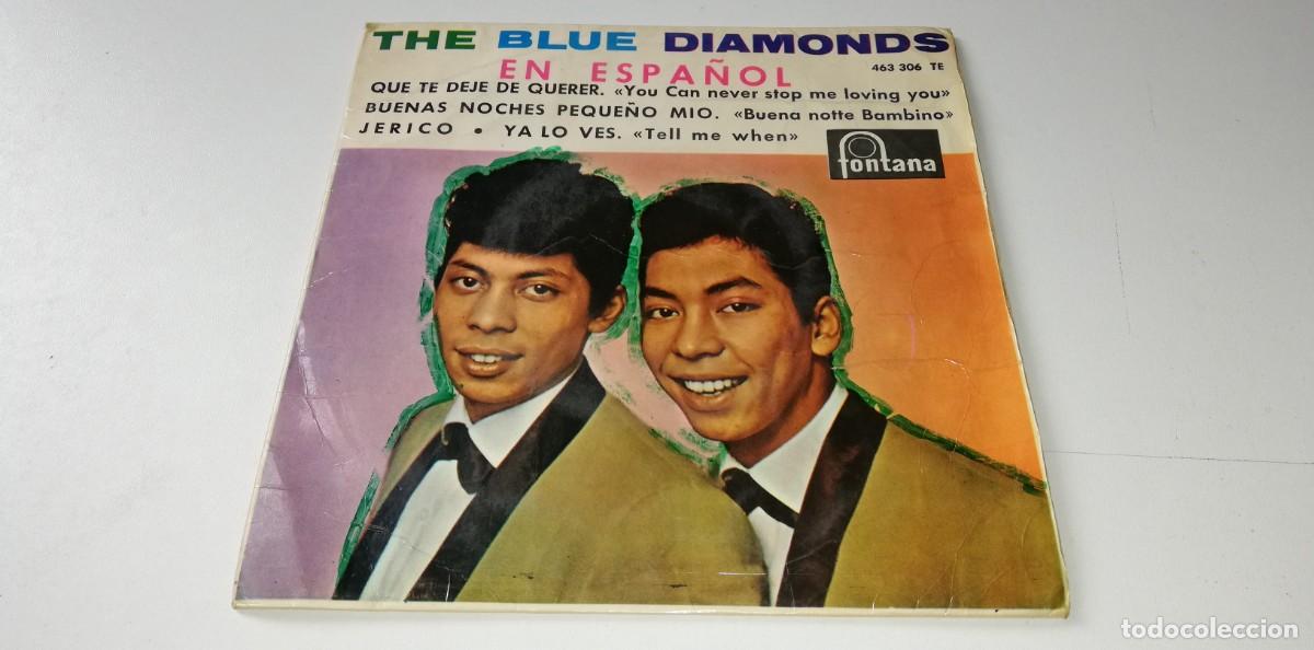 Disques de vinyle: 720-The Blue Diamonds - En Espa&ntilde;ol (7&rdquo;, EP, Mono) - PORT V +DISC VG
