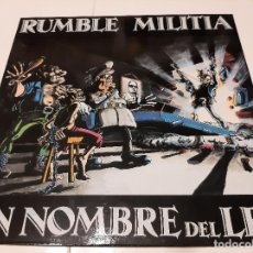 Discos de vinilo: RUMBLE MILITIA -EN NOMBRE DEL LEY- (1988) MINI-ALBUM. Lote 398282699
