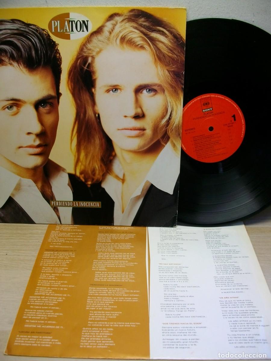 Discos de vinilo: Platon &ndash; Perdiendo La Inocencia LP - Foto 1