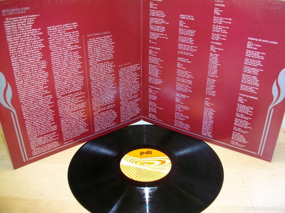 Discos de vinilo: MONTSERRAT CABALL&Eacute; a la UNESCO LP - Foto 3