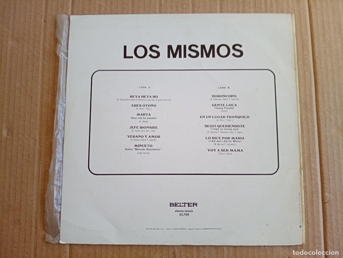 Discos de vinilo: LOS MISMOS - LOS MISMOS LP 1973 - Foto 4