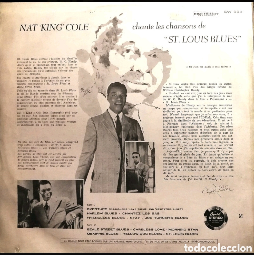 Discos de vinilo: Vinilo NAT KING COLE - Foto 2