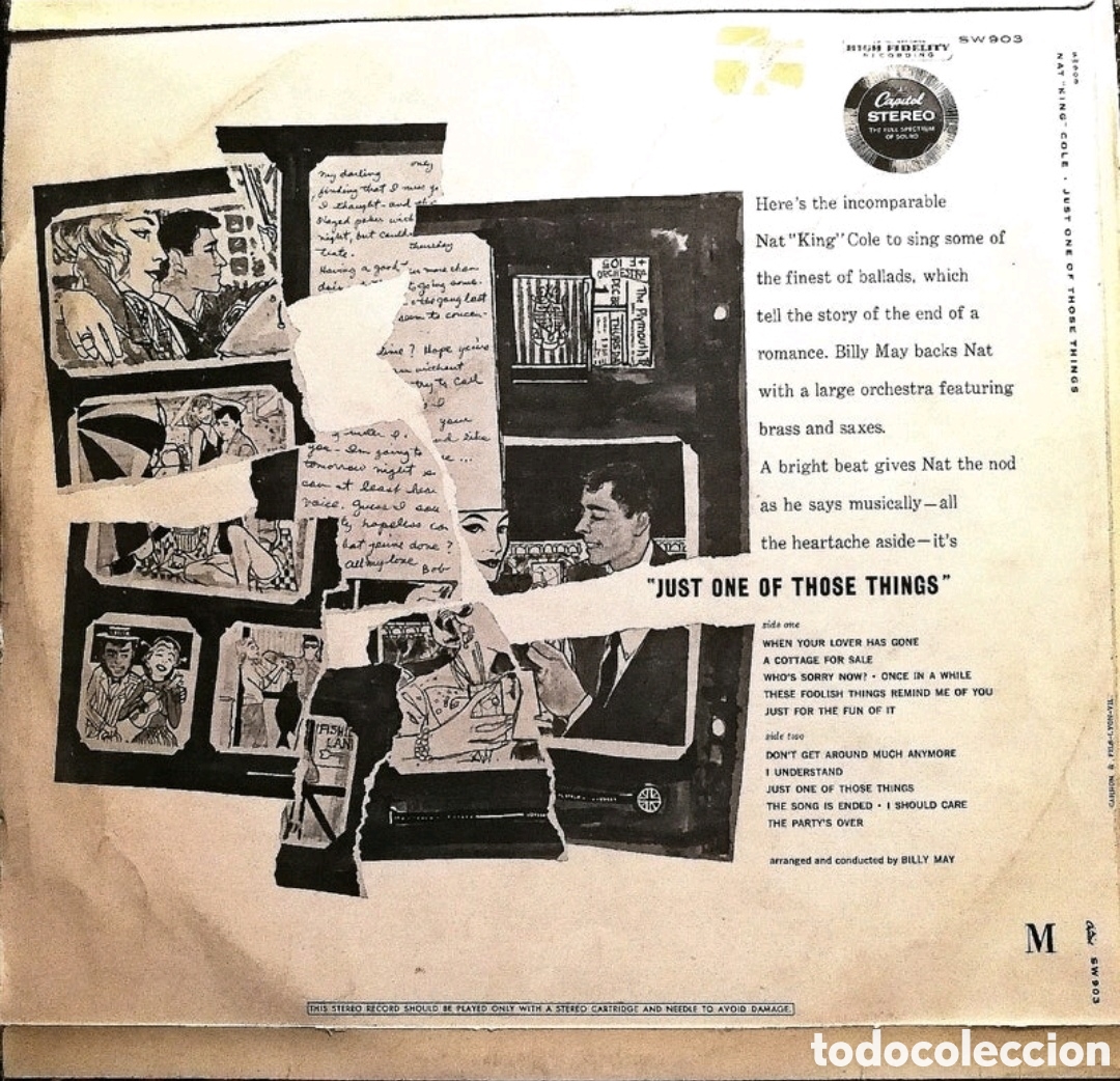 Discos de vinilo: Vinilo NAT KING COLE - Foto 2