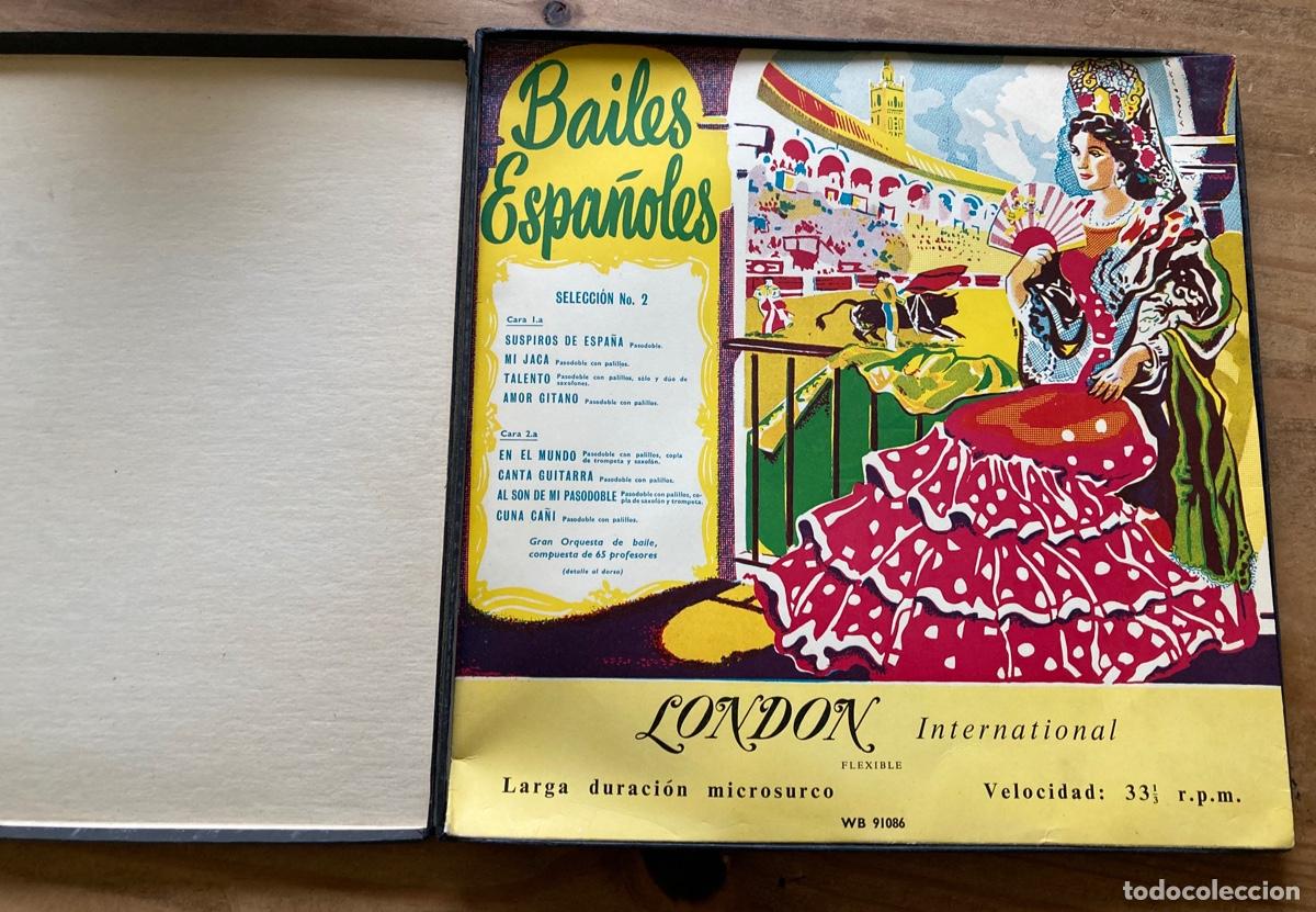 Discos de vinilo: BAILES ESPA&Ntilde;OLES LP, caja. - Foto 4