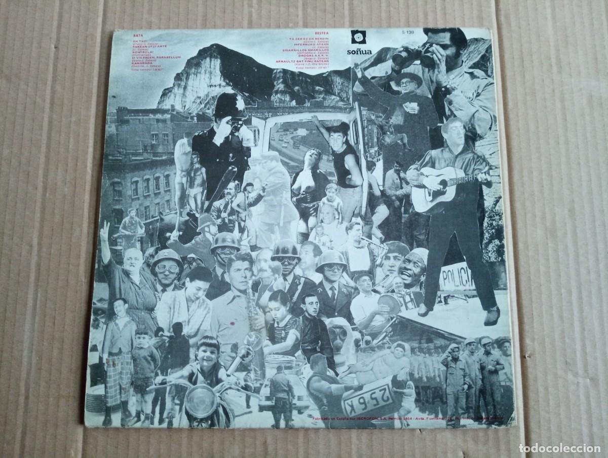 Discos de vinilo: HERTZAINAK - HERTZAINAK LP 1984 - Foto 6
