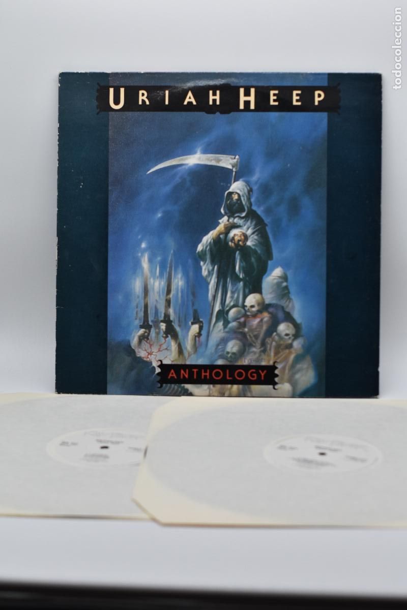 Discos de vinilo: Uriah Heep &ndash; Anthology / Raw Power &ndash; RAWLP 012 / 1985 - Foto 1