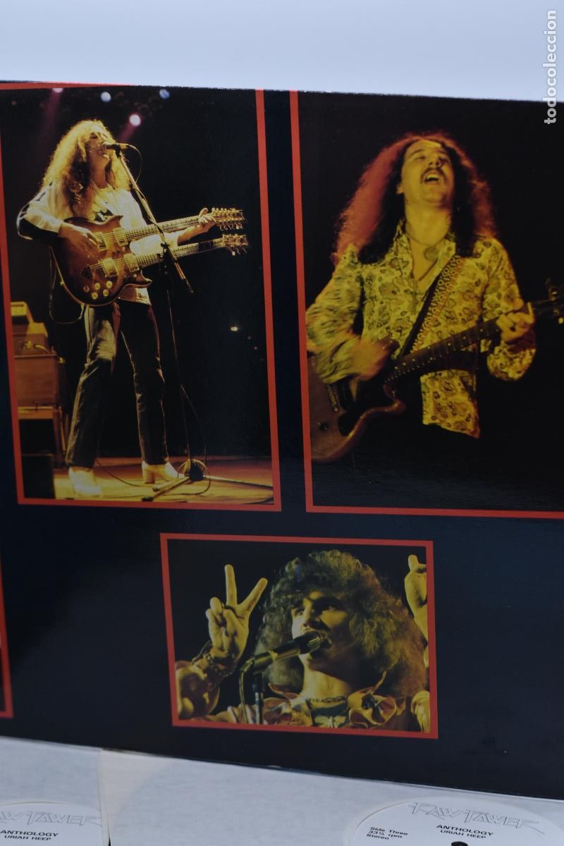 Discos de vinilo: Uriah Heep &ndash; Anthology / Raw Power &ndash; RAWLP 012 / 1985 - Foto 3