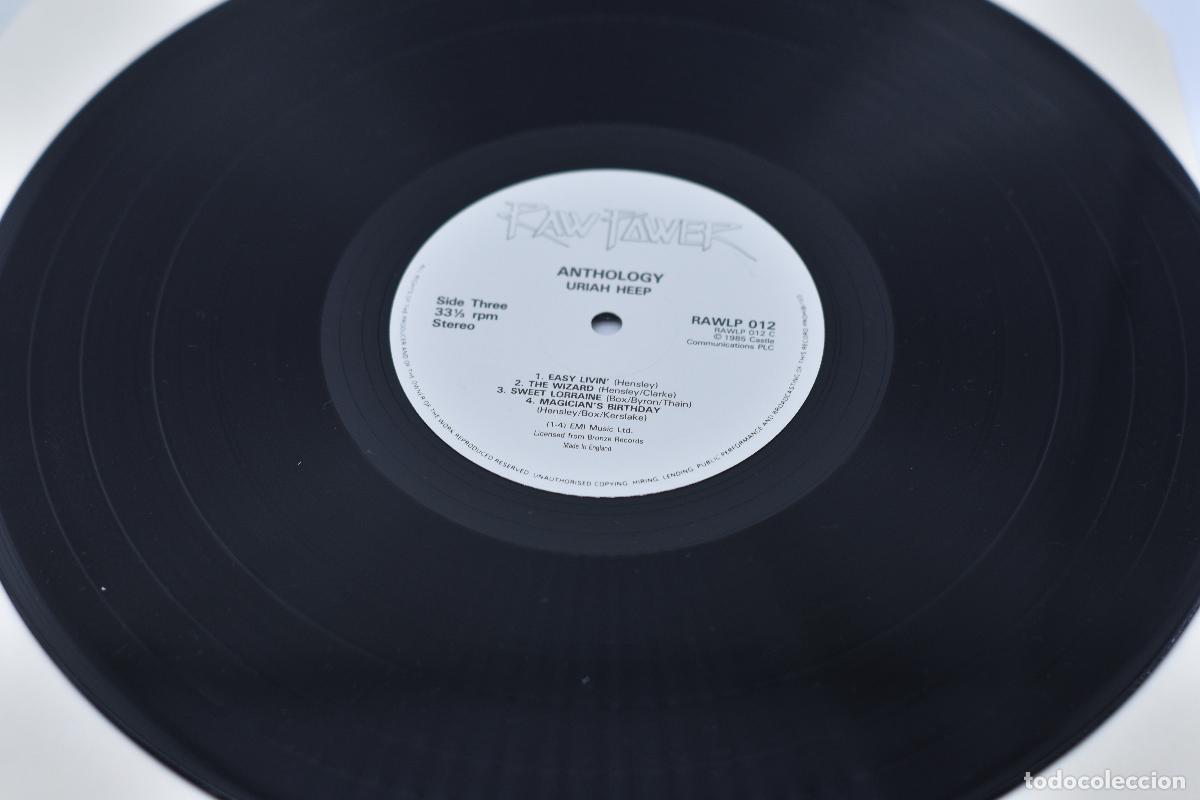 Discos de vinilo: Uriah Heep &ndash; Anthology / Raw Power &ndash; RAWLP 012 / 1985 - Foto 4