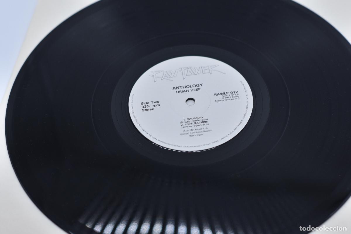 Discos de vinilo: Uriah Heep &ndash; Anthology / Raw Power &ndash; RAWLP 012 / 1985 - Foto 5