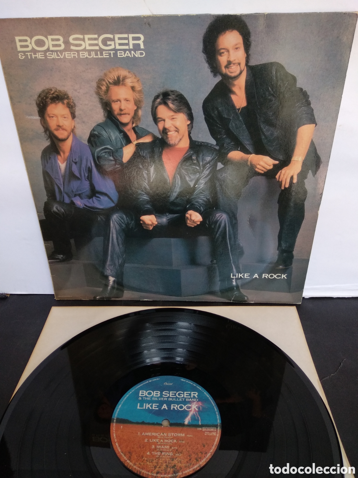 Discos de vinilo: *BOB SEGER, SPAIN, CAPITOL, 1986, A1 - Foto 1