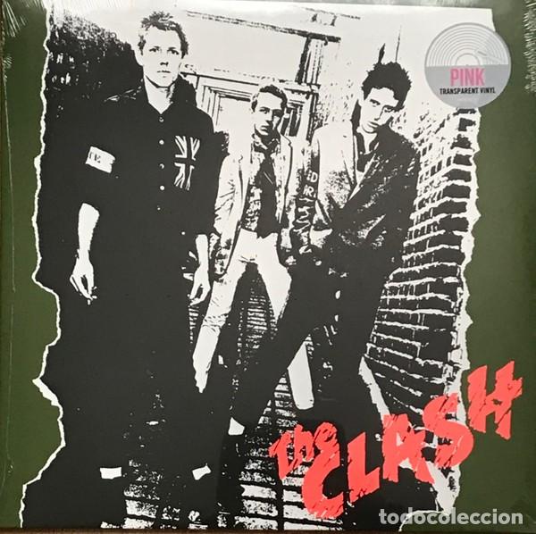 Discos de vinilo: The Clash &lrm;&ndash; The Clash - LP - Vinilo ROSA TRANSPARENTE - Foto 1