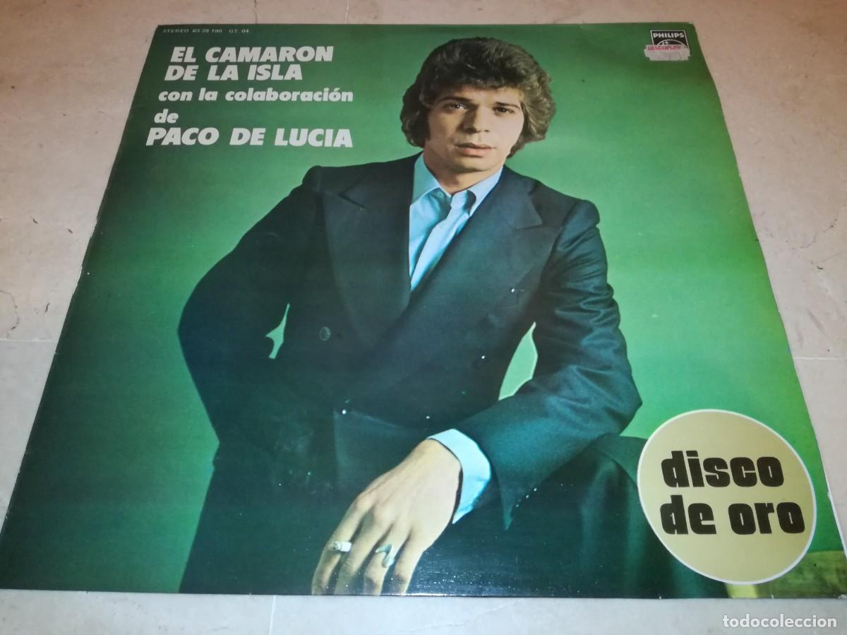 Discos de vinilo: EL CAMARON DE LA ISLA CON PACO DE LUCIA-DISCO DE ORO - Foto 1
