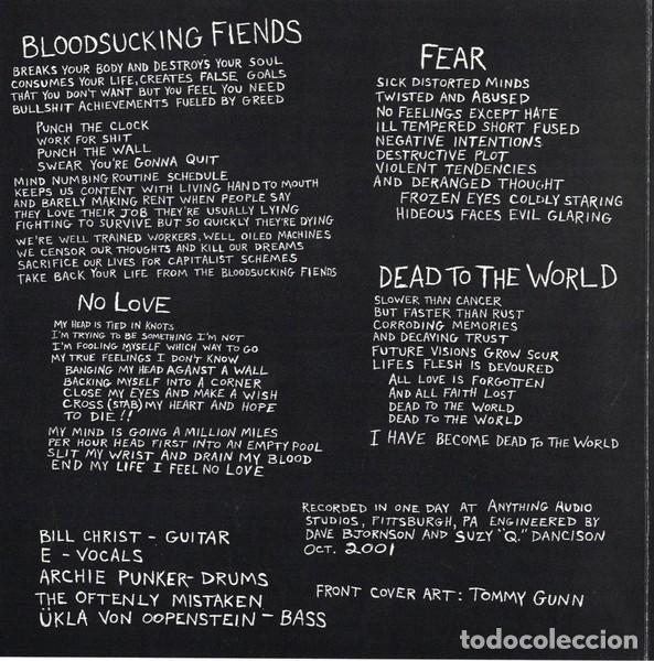Discos de vinilo: Caustic Christ &ndash; No Love - Foto 3